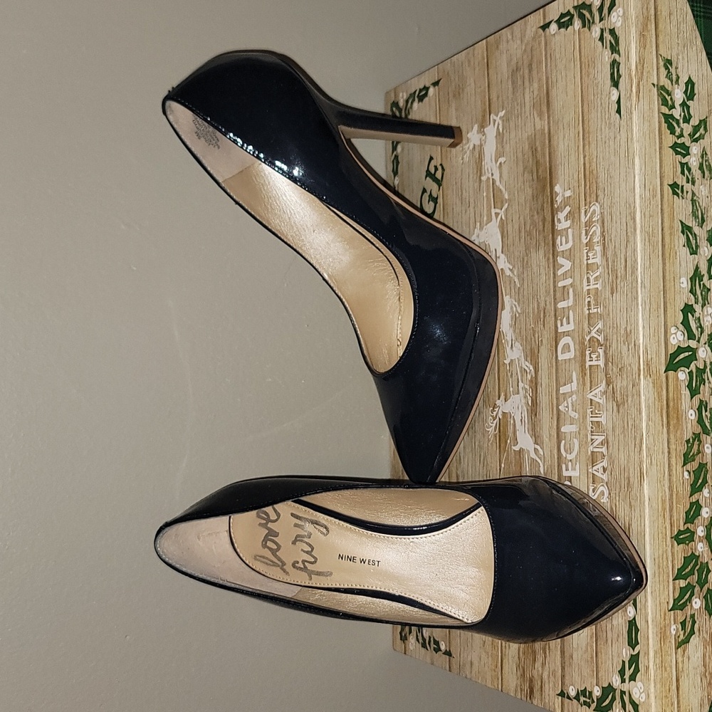 Black heels